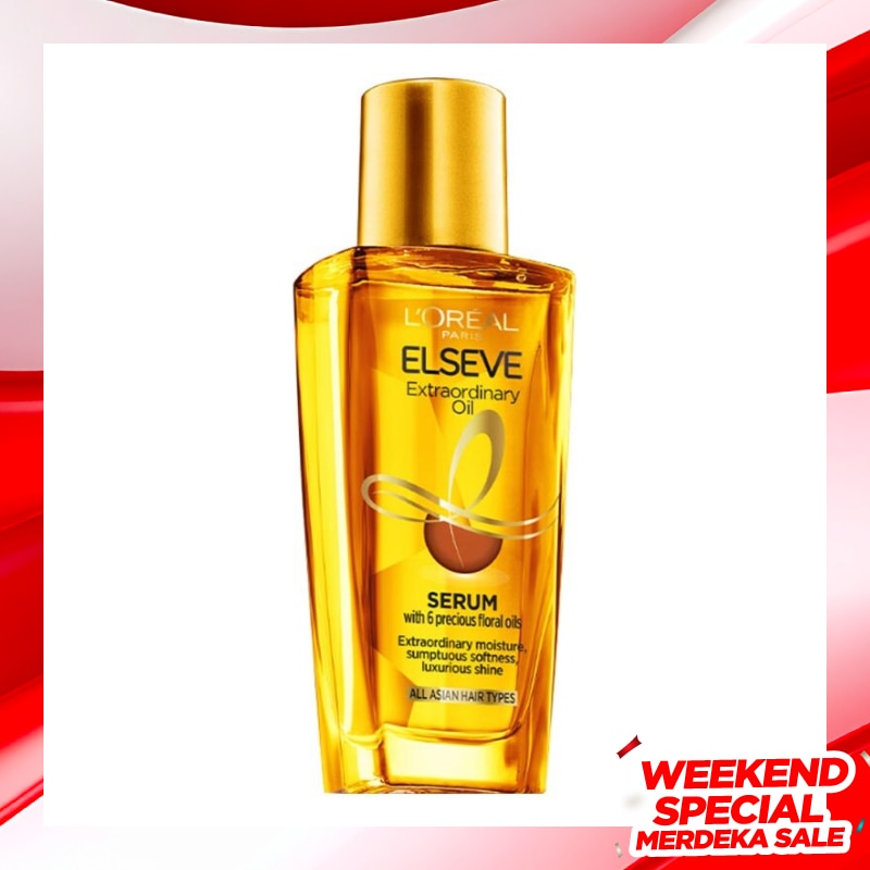 L'Oreal Paris Elseve Extraordinary Oil Gold Hair Treatment Serum 30mL