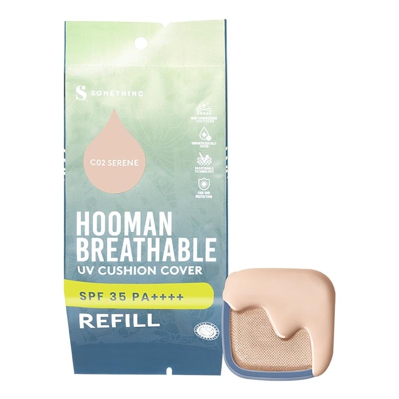 Somethinc (Refill) Hooman Breathable UV Cushion Cover SPF35 Pa++++ - C02 Serene