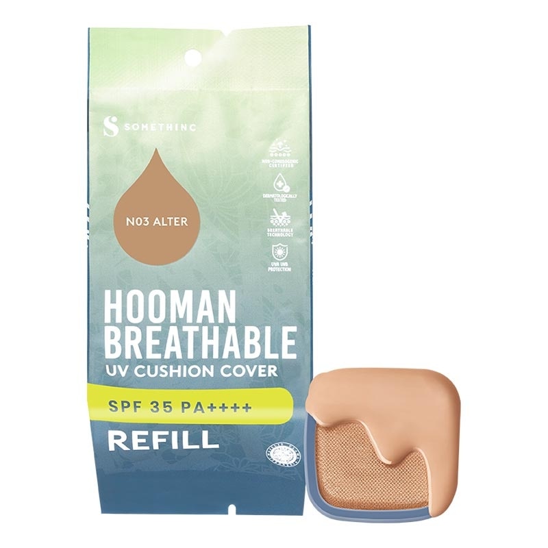 SOMETHINC Somethinc (Refill) Hooman Breathable UV Cushion Cover SPF35 Pa++++ - N03 Alter