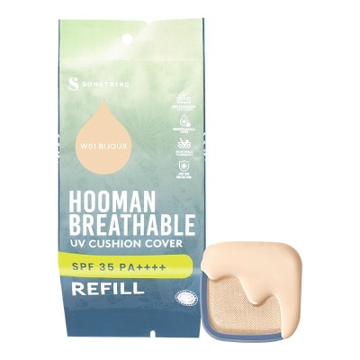 SOMETHINC Somethinc (Refill) Hooman Breathable UV Cushion Cover SPF35 Pa++++ - W01 Bijoux
