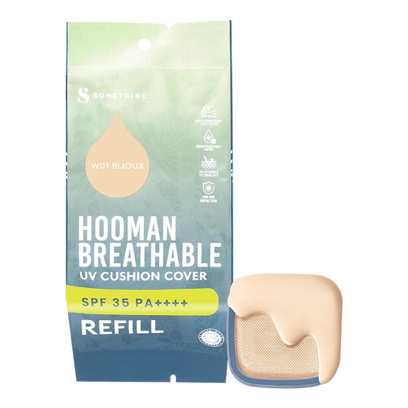 SOMETHINC Somethinc (Refill) Hooman Breathable UV Cushion Cover SPF35 Pa++++ - W01 Bijoux