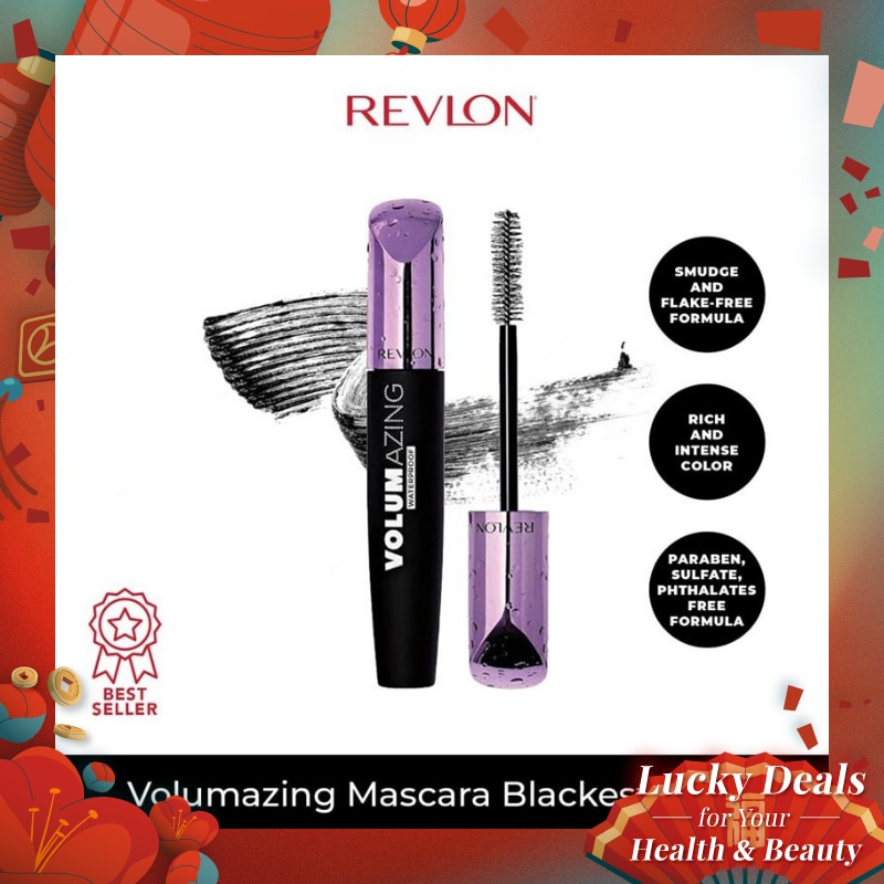 REVLON Revlon Volumazing Blackest Black Waterproof Mascara