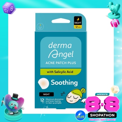 DERMA ANGEL - Salicylic Acid Acne Patch Night 12 image
