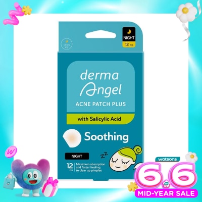 DERMA ANGEL - Salicylic Acid Acne Patch Night 12
