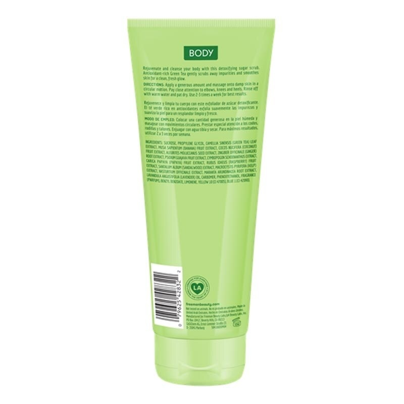 Freeman Deep Cleansing Green Tea Body Sugar Scrub 175ml