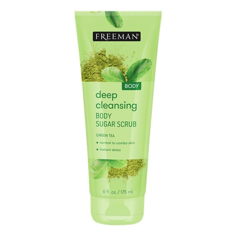 Freeman Deep Cleansing Green Tea Body Sugar Scrub 175ml