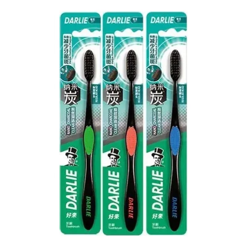 Darlie Toothbrush Nano Charcoal Clean 3''S