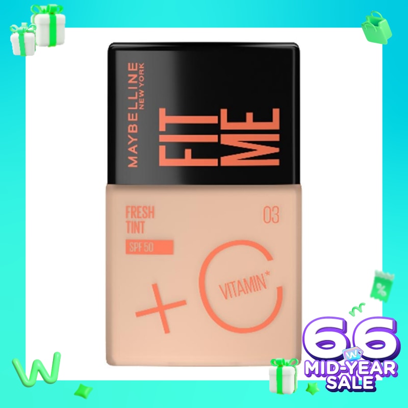 Fit Me Fresh Tint - Foundation Tint With Vitamin C And SPF 50 Shade 03