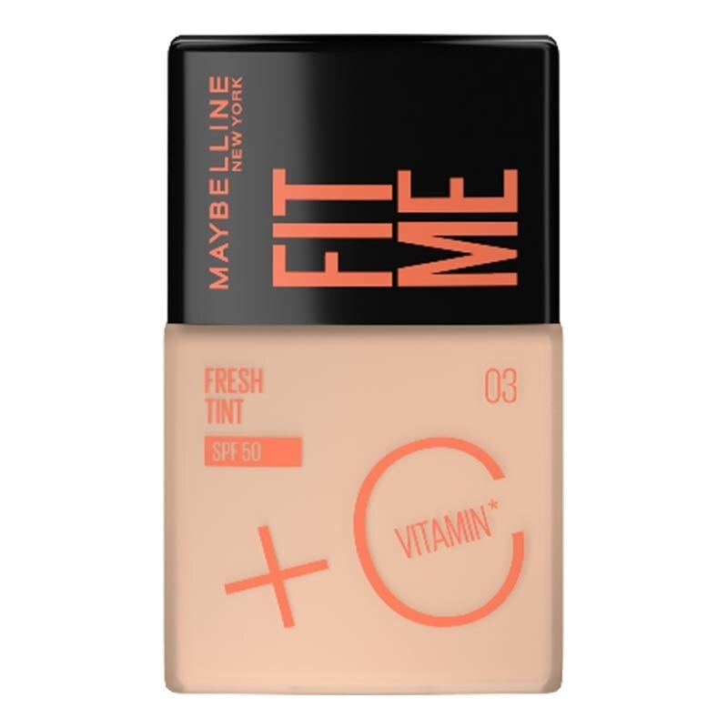 MAYBELLINE Fit Me Fresh Tint - Foundation Tint With Vitamin C And SPF 50 Shade 03