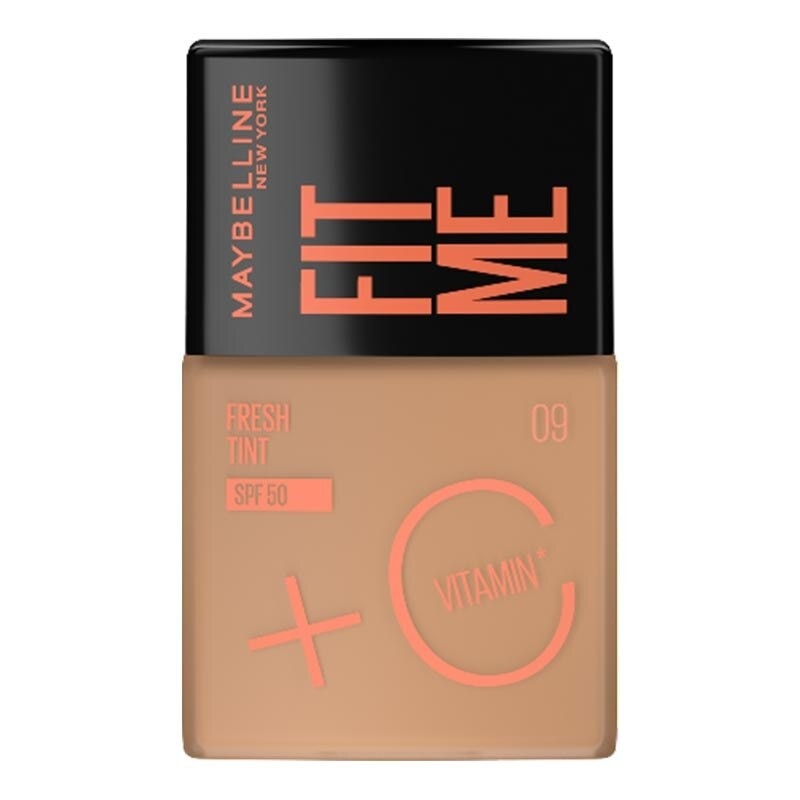 MAYBELLINE Fit Me Fresh Tint - Foundation Tint With Vitamin C And SPF 50 Shade 09