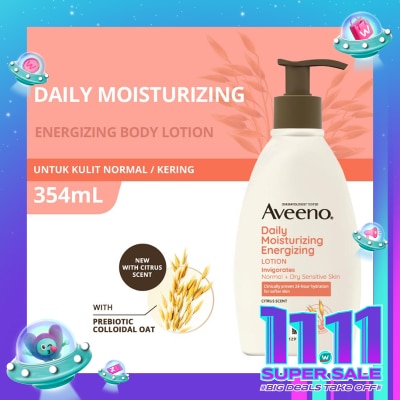 AVEENO Aveeno Daily Moisturizing Energizing Lotion 354ml