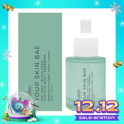 AVOSKIN Your Skin Bae Serum Tea Tree + Witch Hazel + Glycolic Acid + Rosemary 30 ml