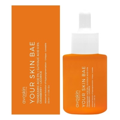 AVOSKIN Your Skin Bae Serum Tranexamic Acid 3% + Glycolic Acid + Cranberry + Licorice 30ml