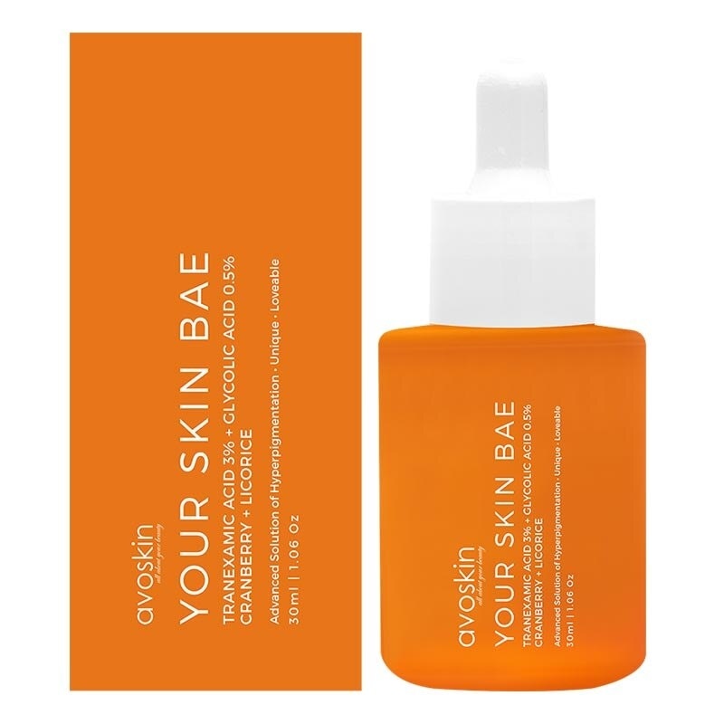 Your Skin Bae Serum Tranexamic Acid 3% + Glycolic Acid + Cranberry + Licorice 30ml