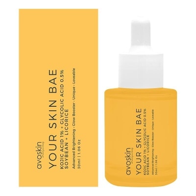 AVOSKIN Your Skin Bae Serum Kojic Acid 1% + Glycolic Acid + Soybean + Licorice 30 ml