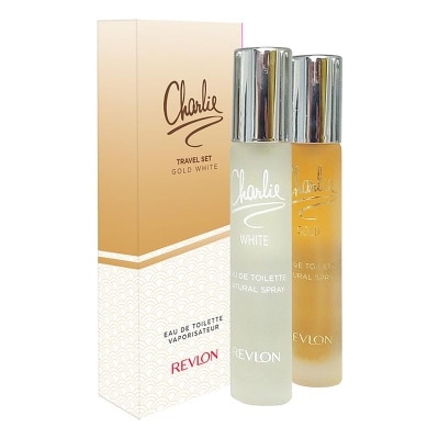 REVLON - Charlie Eau de Toillete Travel Set Gold White 2 x 18ml