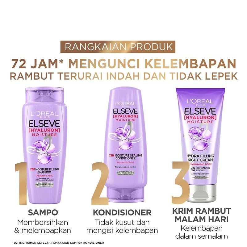 Elseve Hyaluron Moisture Shampoo 280Ml