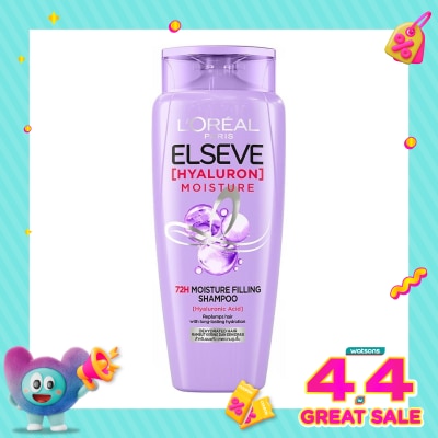L'OREAL - L'Oreal Paris Elseve Hyaluron Moisture Shampoo 280ml