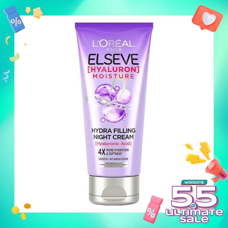 Elseve Hyaluron Moisture Hydra Filling Night Cream 150ml
