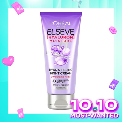 L'OREAL L'Oreal Elseve Hyaluron Moisture Hydra Filling Night Cream 150ml