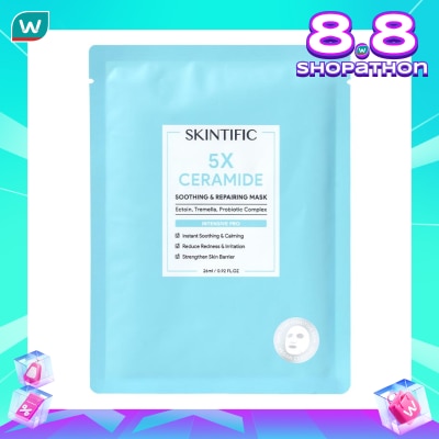 SKINTIFIC 5X Ceramide Soothing Sheet Mask 26ml