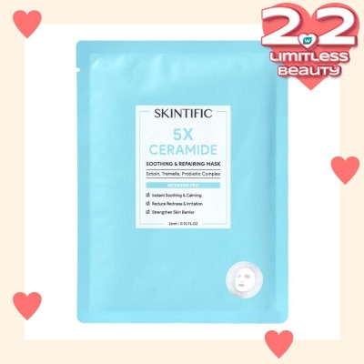 SKINTIFIC 5X Ceramide Soothing Sheet Mask 26ml