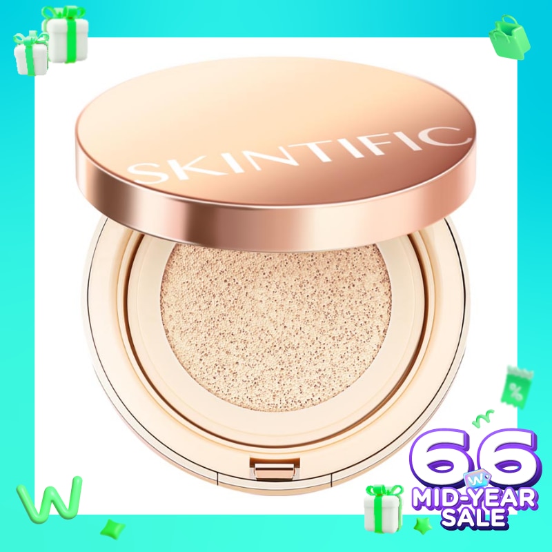 SKINTIFIC Cover All Perfect Cushion Spf35 Pa++++ 01 Vanilla 11g