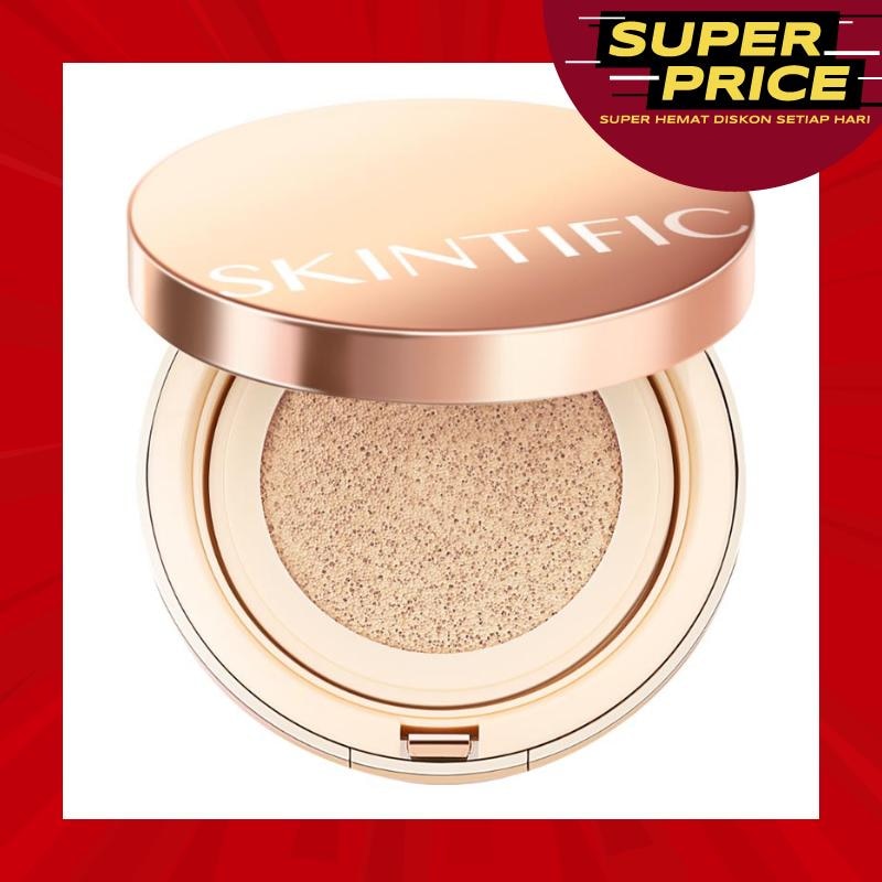 SKINTIFIC Cover All Perfect Cushion Spf35 Pa++++ 02 Ivory 11g