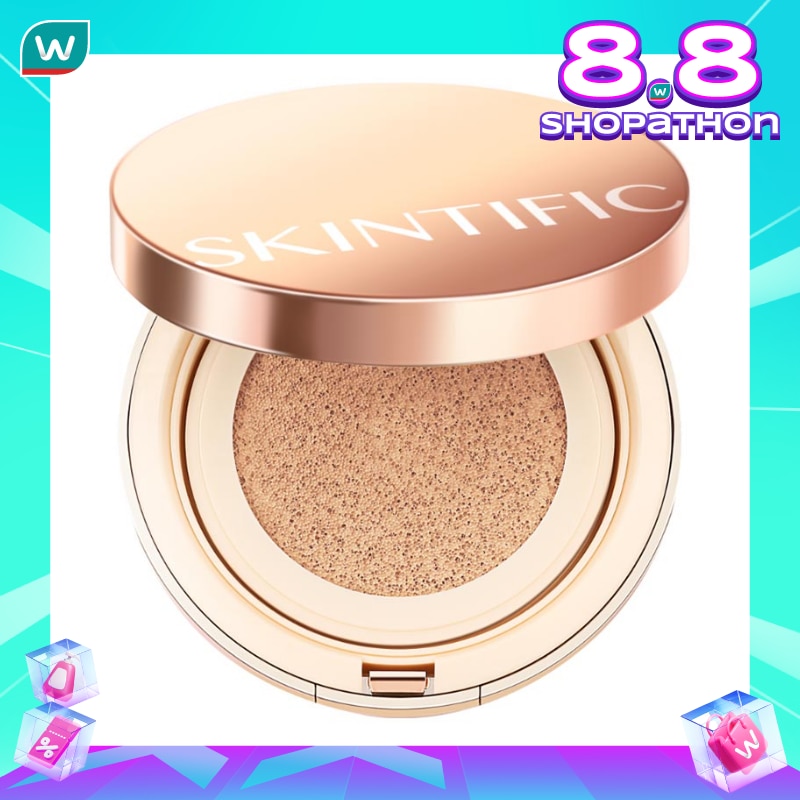 SKINTIFIC Skintific Cover All Perfect Cushion SPF35 Pa++++ 03 Petal 11g