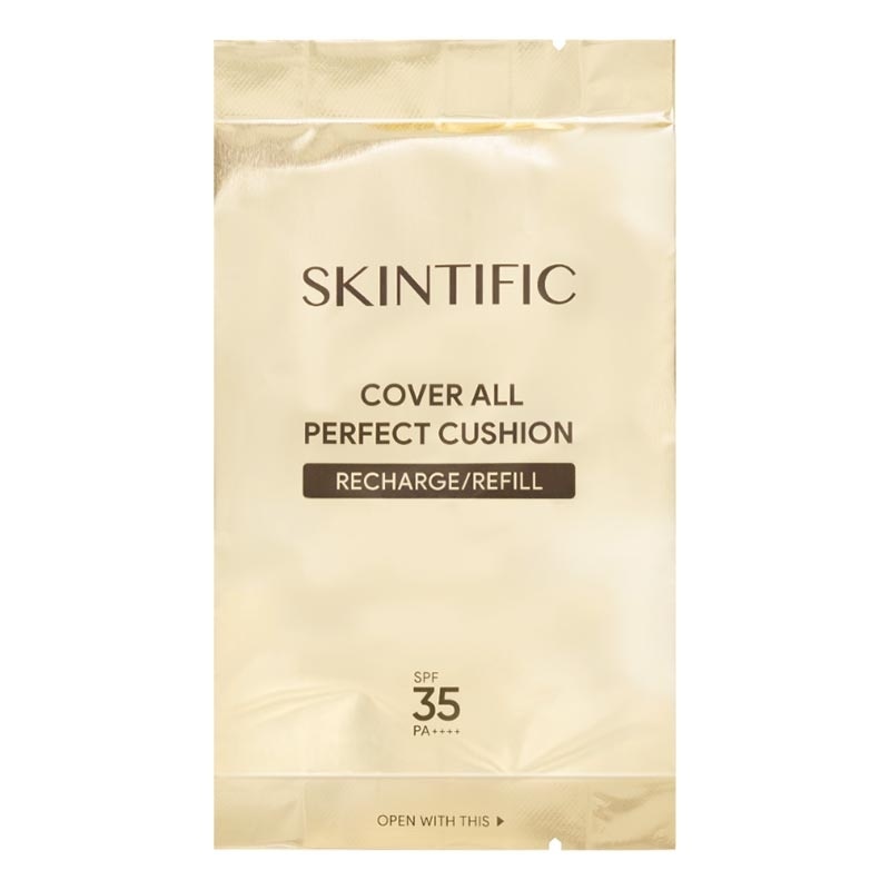 SKINTIFIC Refill Cover All Perfect Cushion Spf35 Pa++++ 01 Vanilla 11g