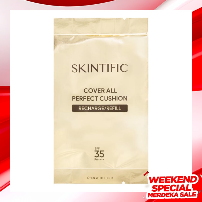 SKINTIFIC Refill Cover All Perfect Cushion Spf35 Pa++++ 03 Petal 11g