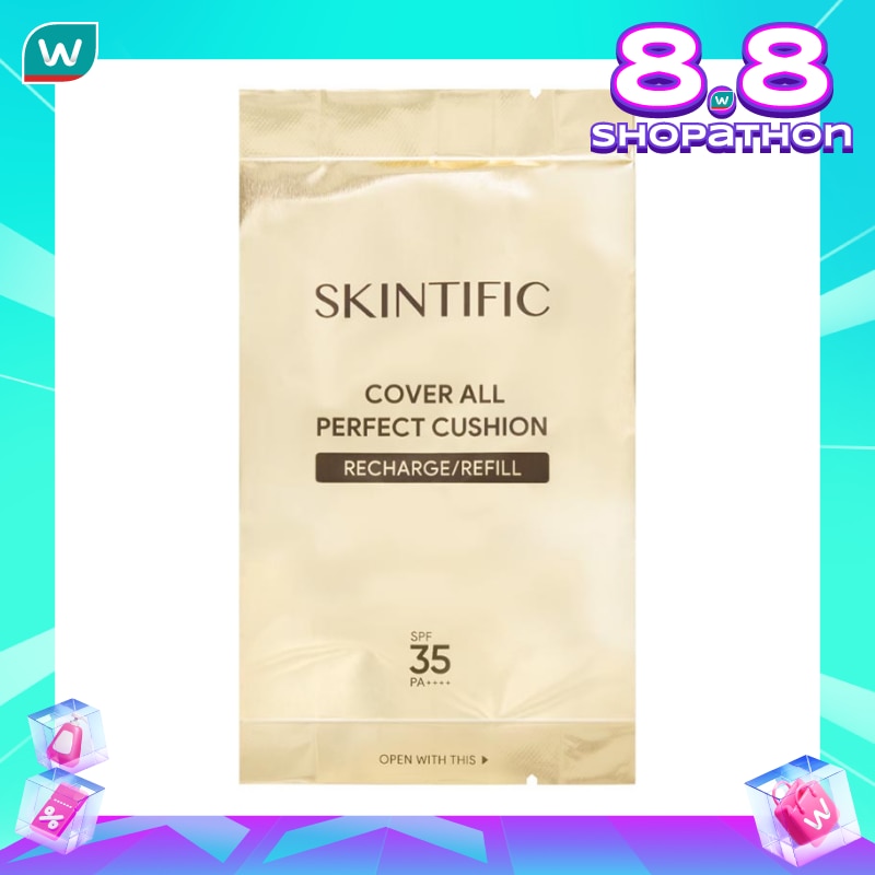 SKINTIFIC Refill Cover All Perfect Cushion Spf35 Pa++++ 03 Petal 11g