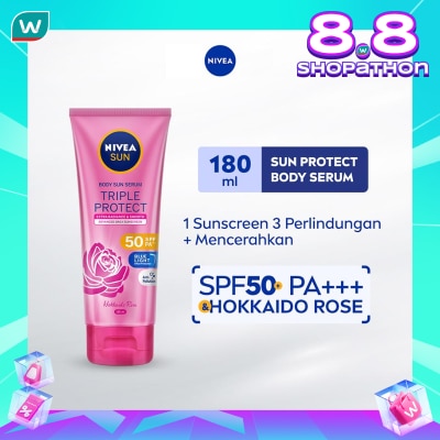 NIVEA Nivea Sun Body Serum Triple Protect Extra Radiance SPF50+ 180ml