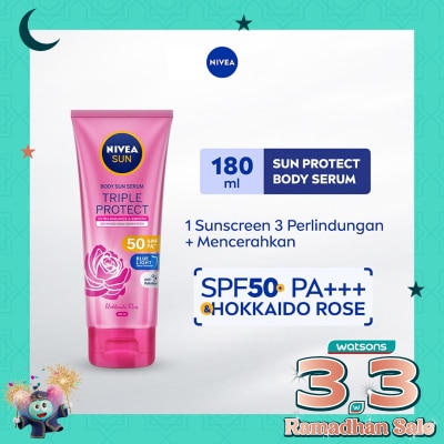 NIVEA Nivea Sun Body Serum Triple Protect Extra Radiance SPF50+ 180ml
