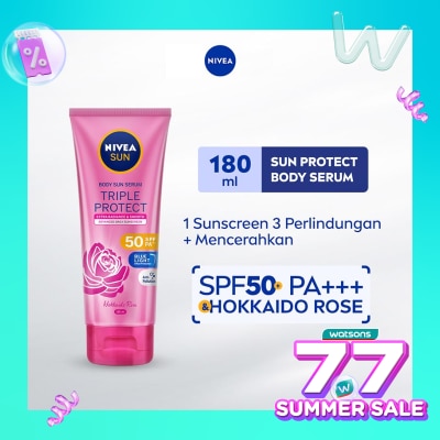NIVEA Nivea Sun Body Serum Triple Protect Extra Radiance SPF50+ 180ml