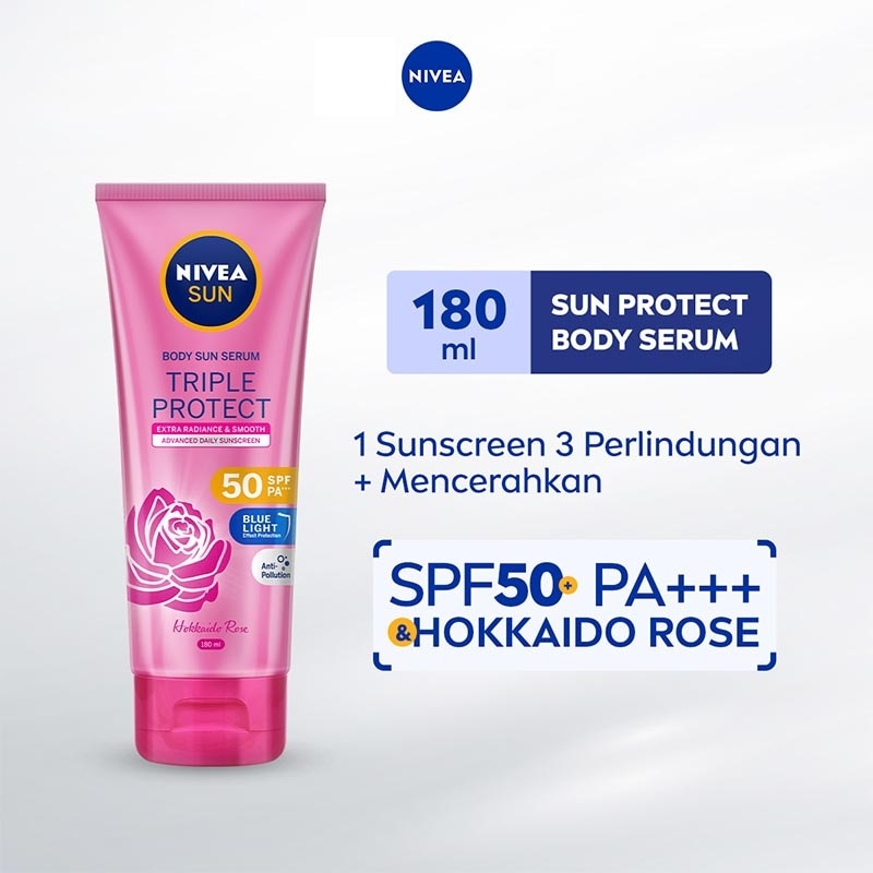 Body Sun Serum Triple Protect Extra Radiance &. Smooth 180ml