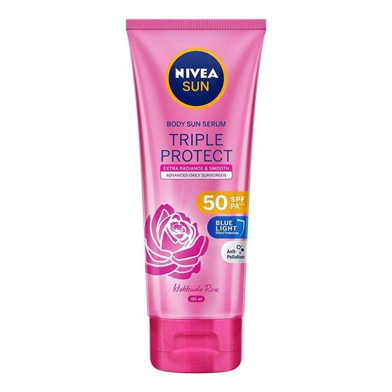 Nivea Sun Body Serum Triple Protect Extra Radiance SPF50+ 180ml