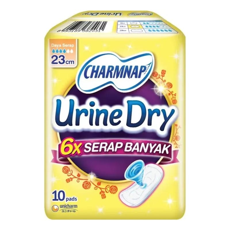 Promo Harga Charmnap Urine Dry Pembalut 23cm 10 pcs - Watsons