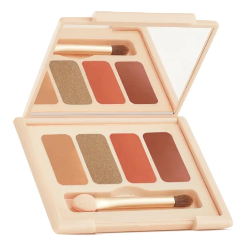 Wardah Colorfit Quad Eye Palette 03 Sunlit Blaze