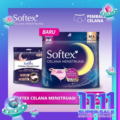 Softex Celana Menstruasi 2'S - Pembalut Celana