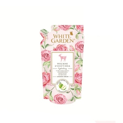 White Garden Pink Rose Shower Cream Refill 900ml