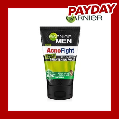 GARNIER Men Acno Fight Wasabi Brightening Foam - 100ml