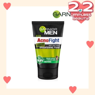 GARNIER Men Acno Fight Wasabi Brightening Foam - 100ml