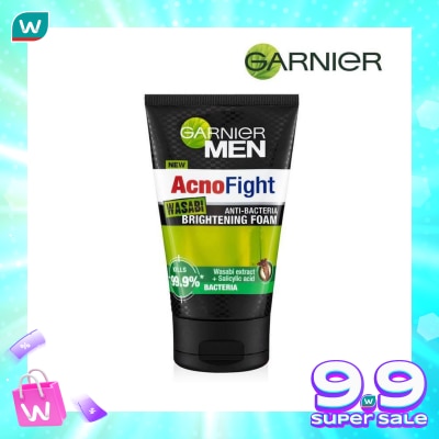 GARNIER Men Acno Fight Wasabi Brightening Foam - 100ml