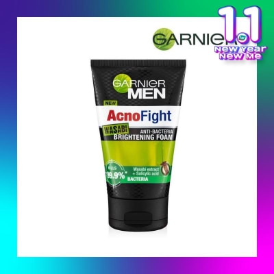 GARNIER Men Acno Fight Wasabi Brightening Foam - 100ml