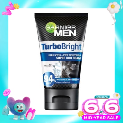 GARNIER - Men Natural Turbo Light Double White 100ml