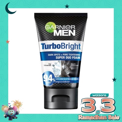 GARNIER Men Natural Turbo Light Double White 100ml