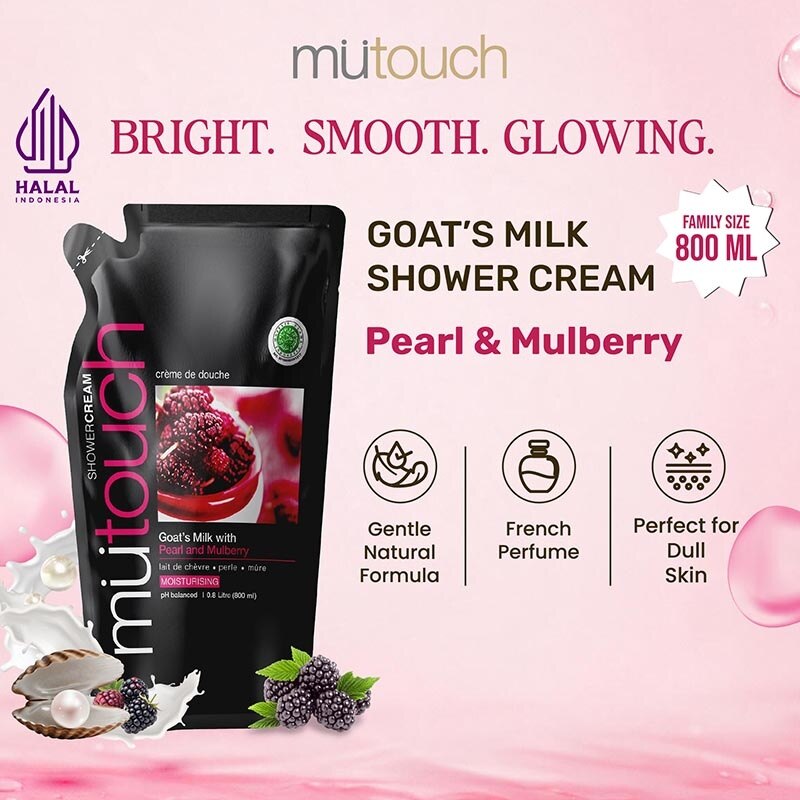 Shower Cream Pearl &. Mulberry 800ml image