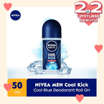 NIVEA Cool Kick Roll On For Men 50ml