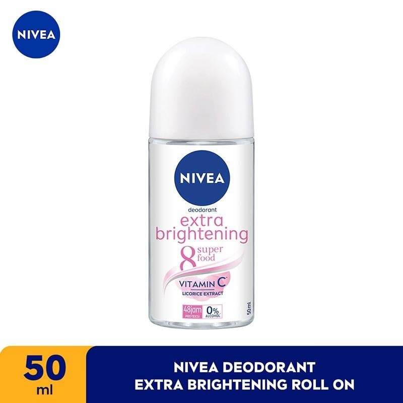 Nivea Deodorant Roll On Extra Brightening 50ml